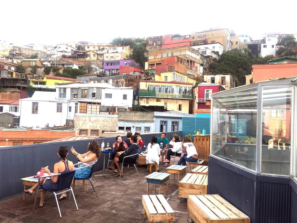 Casa Lastra Hostel Valparaíso Exteriér fotografie